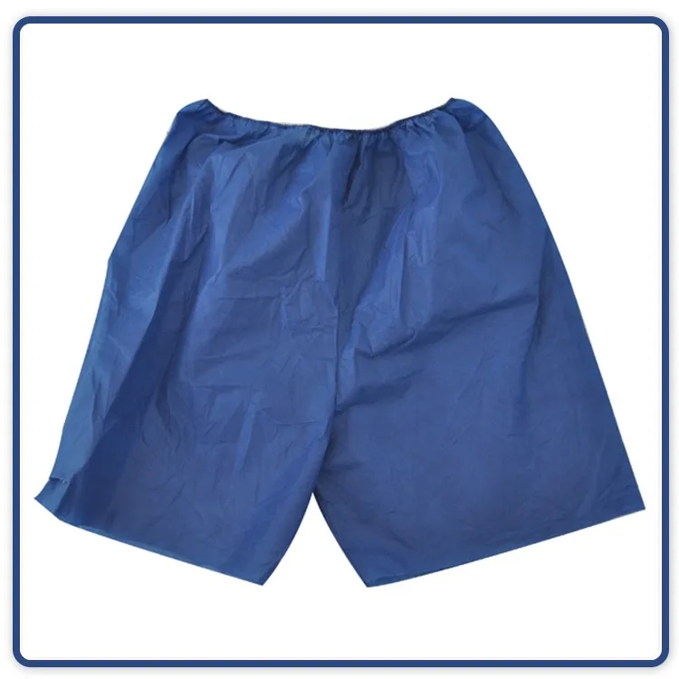Sms Light Blue Disposable Colonoscopy Shorts For Hospital - Buy ...