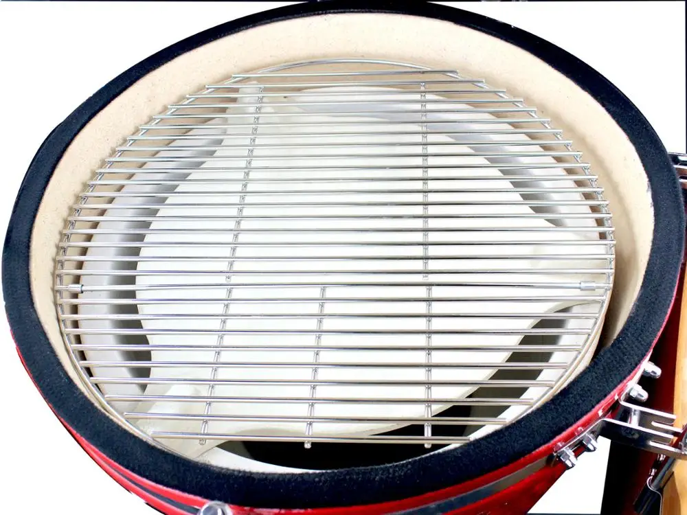 Auplex Kamado Ceramic Bbq Grill Smoking Plate Setter Buy Heat