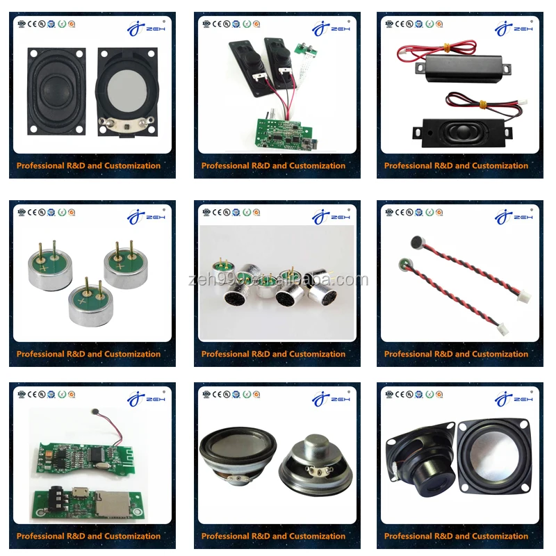 High Sensitivity Noise Canceling Electret Condenser Omnidirectional