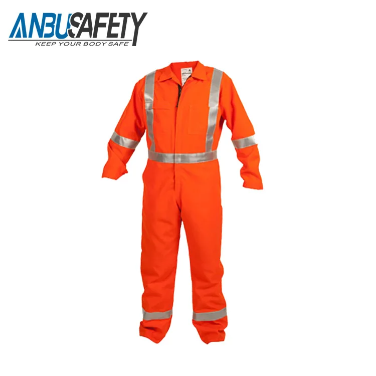 Flame Retardant Coveralls Chemical Safety Suit Fire Safety Clothing ...