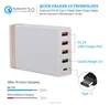 High Quality Multi 5 port QC3.0 USB Wall Charger Adapter with Quick Charge 3.0 Type-C Smart Charger for Iphone Samaung LG