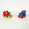 Small hanging decorative gift wooden Christmas train tree decorations handmade