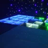 IP55 DMX tempered glass dance floor rgb color lighting disco bar night club infinity tile 3d led mirror dance floor