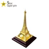 Custom made high quality Eiffel Tower 3d miniature brass models