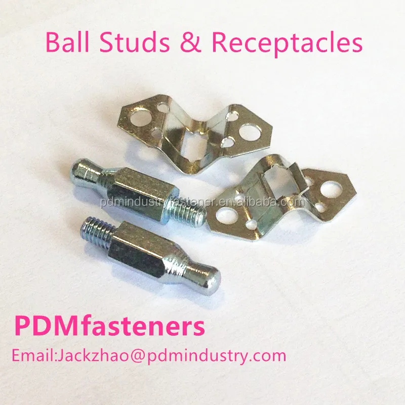 Receptacles And 632 Thread Ball Studs Buy Threaded Ball Stud,Ball