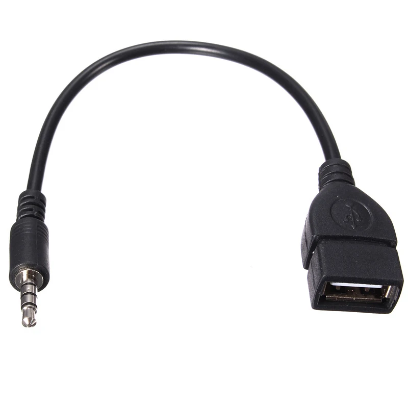 Usb Audio Cables 3.5ミリメートルmale Car Audio Aux Plug Jack To Usb 2.0