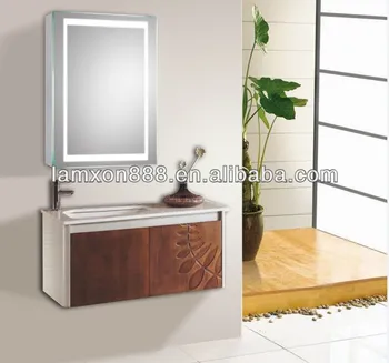 America Aluminum Led Lighting Medicine Cabinet Bathroom Mirrors