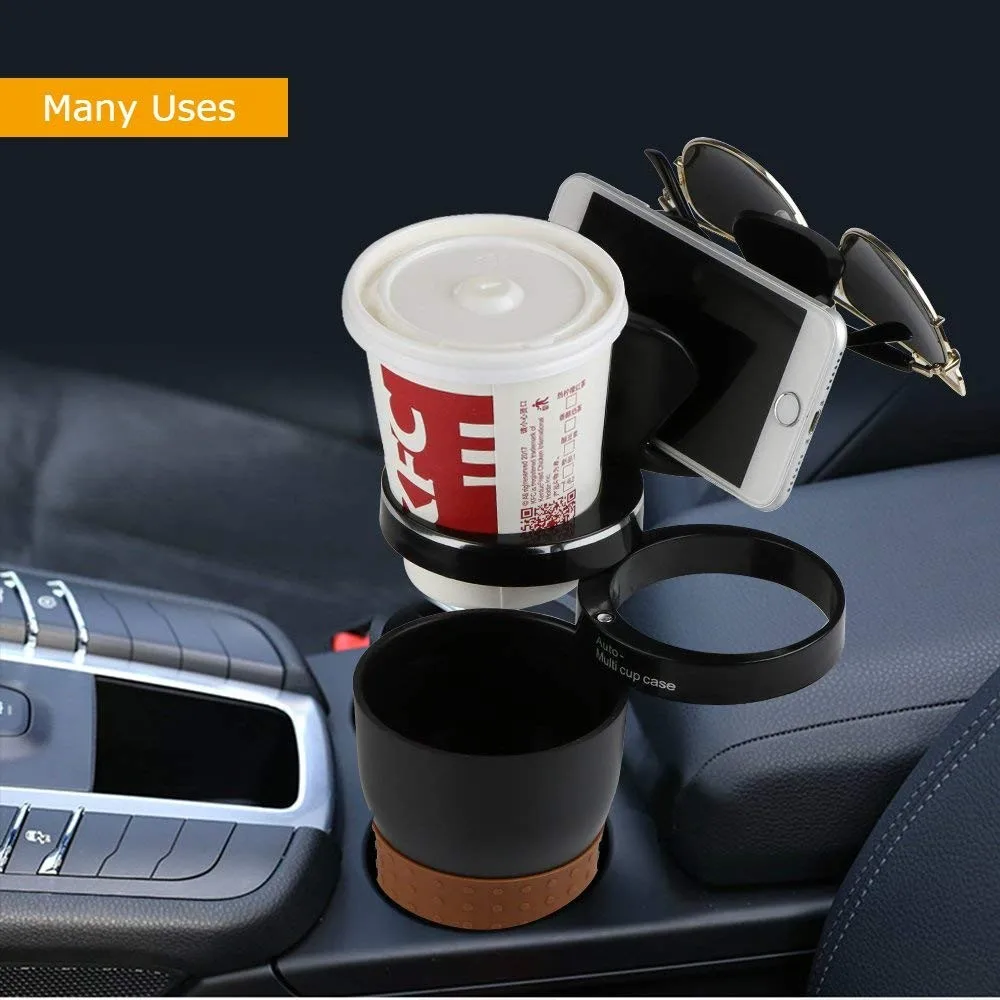 New Design Multi Function Unique Smart Adjustable Car Cup Holder For