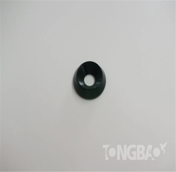 10 Pieces Countersunk Head Washer M3 M4 M5 Anode Countersunk Washer Washer Aluminum Alloy Colorful