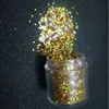 Chunky glitter rose gold ultra fine glitter with Solvent Resistant for Cosmetic &Crafts leather