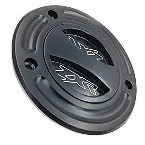 XKH- Motorcycle Black Keyless Gas Cap Twist Off Fuel Tank Cap For Kawasaki ZX-14R/ ZZR1200 /ZRX1200R /Z1000 /ZX-10R /ZX-9R /ZX-6RR /ZX-6R