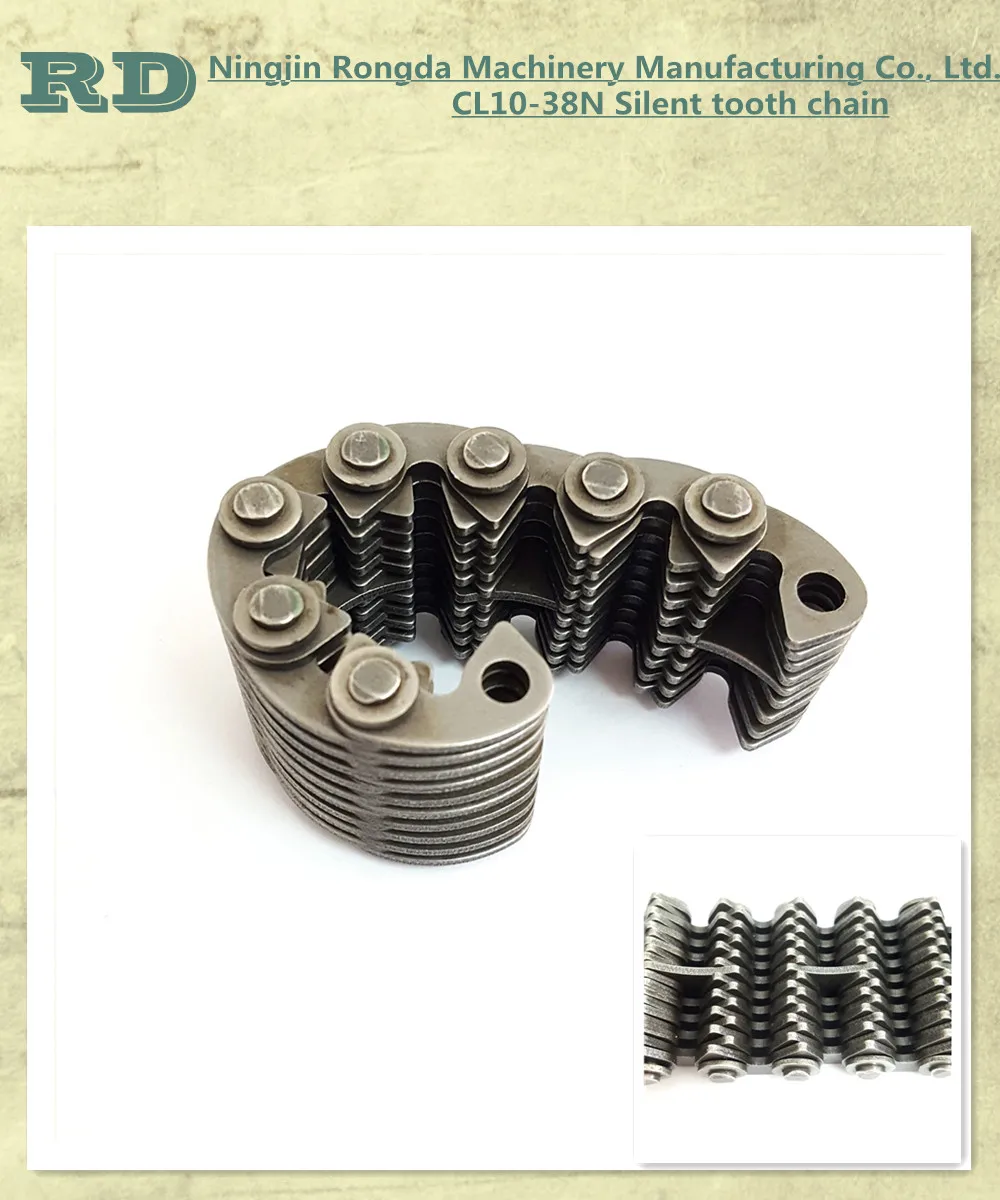 High Performance Strong Cl300 Cs100 Industrial Silent Toothed Chain