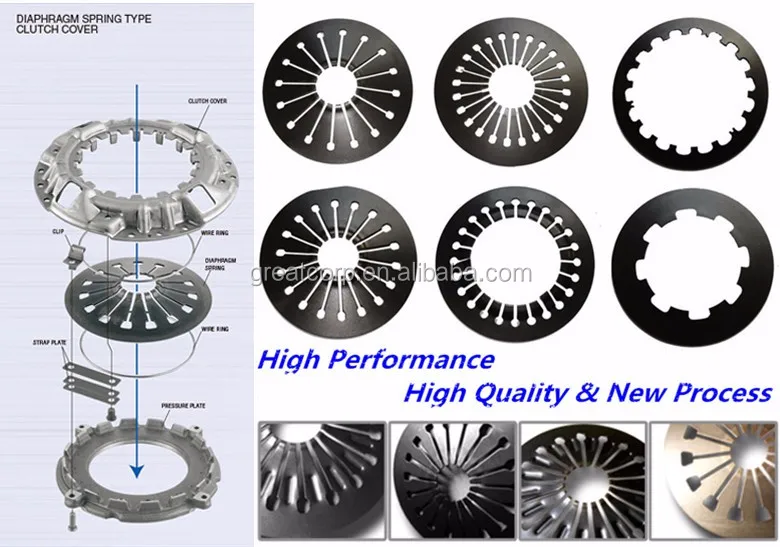 Zq430li Diaphragm Spring Clutch For Truck 430 Buy Diaphragm Spring