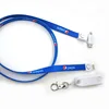 Promotion gift support logo printing,Custom Multi-Function personalized Lanyard USB Charging Cable 3 IN 1 usb charging cable