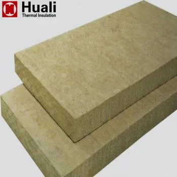 Fireproof Rockwool Acoustic Insulation Rock Wool Basalt Panel ...