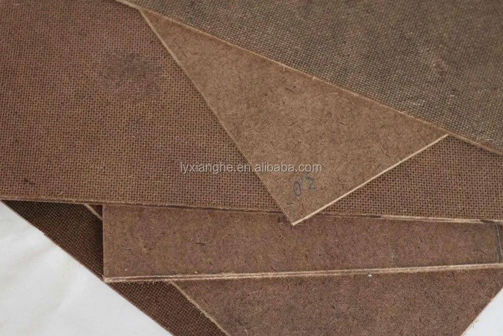 3mm Dark Brown Hardboard Hdf Board From Linyi Wood Fiber Fiberboards