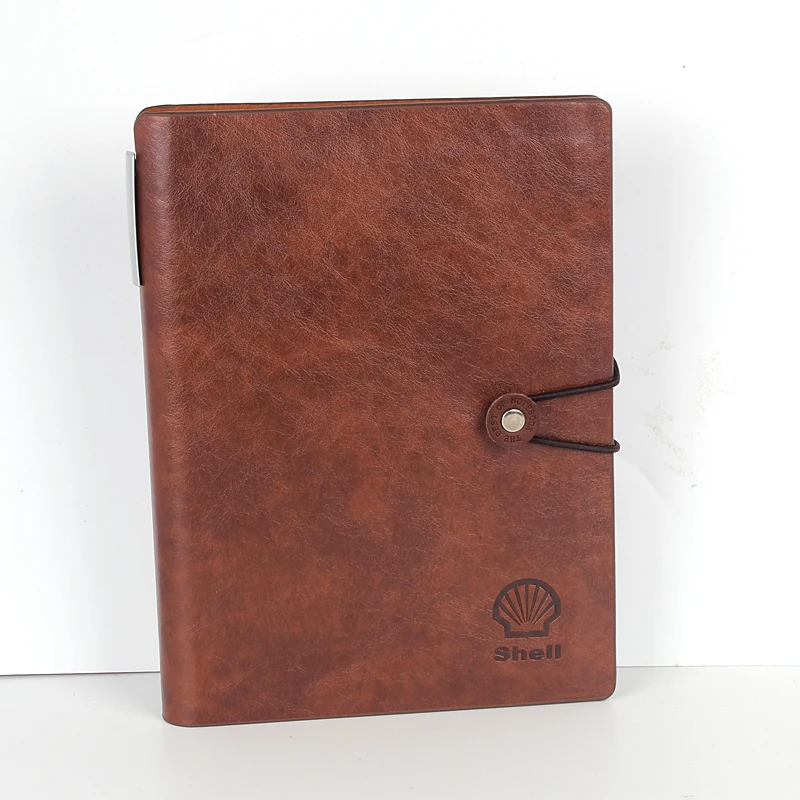 2017 Classic handmade vintage colorful custom size leather notebook personal travel journal diary exercise note book