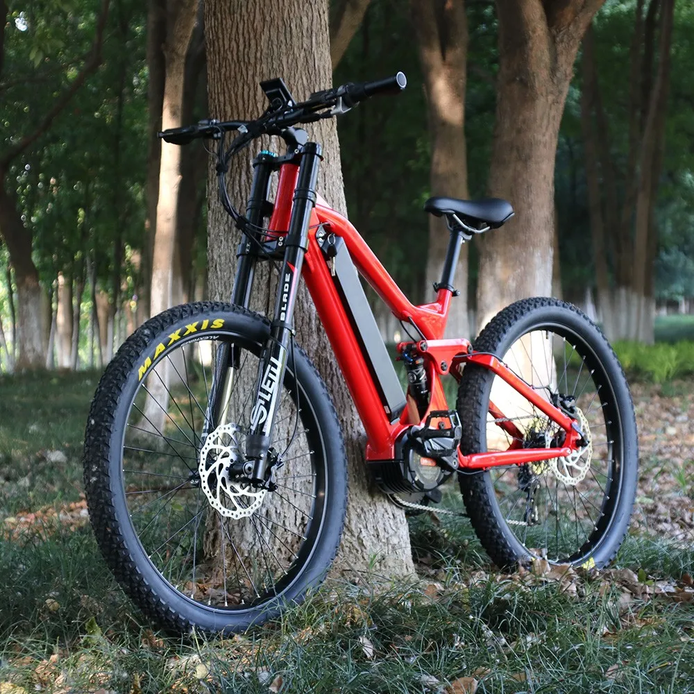 ebike mountain bike full suspension