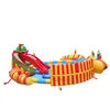 Hot Giant Inflatable Water Slide Exporter / Inflatable Swimming Pool Slide / Inflatable Slides For Adults
