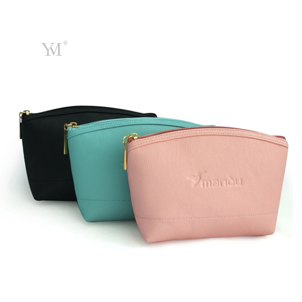 Fashion Pu Leather Promotional Zipper Cosmetic Make Up Pouch Buy Make