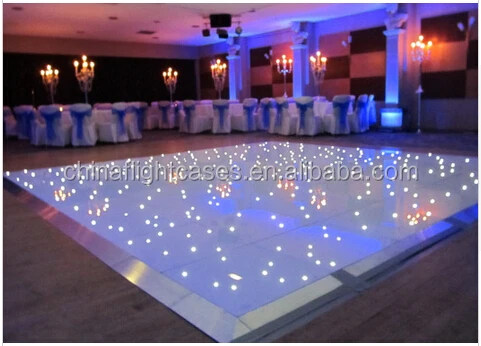 Events Party Use Sparkle Led Dance Floor Glitter Vinyl Flooring