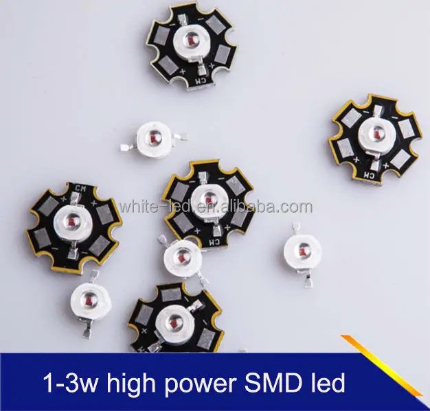 1w 2w 3w with epistar high power led