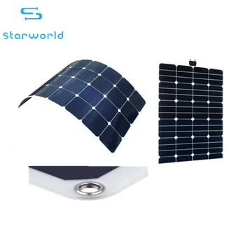 High Efficiency 100w Diy Flexible Solar Panel Off Grid Solar Power System For Car Home Roof Buy Solar Power Systemsolar System For Homeportable