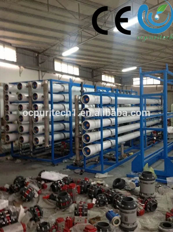 big capacity 50TPH to 100TPH reverse osmosis water treatment plant