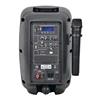 BTSP0802 8inch portable plastic bluetooth wireless microphone professional trolley rechargeable pa battery speaker