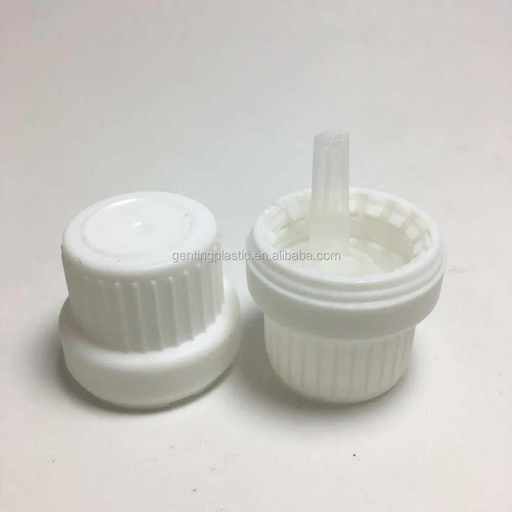 18mm White Tamper Proof Bottle Cap,Dispensing Bottle Cap,Essential Oil