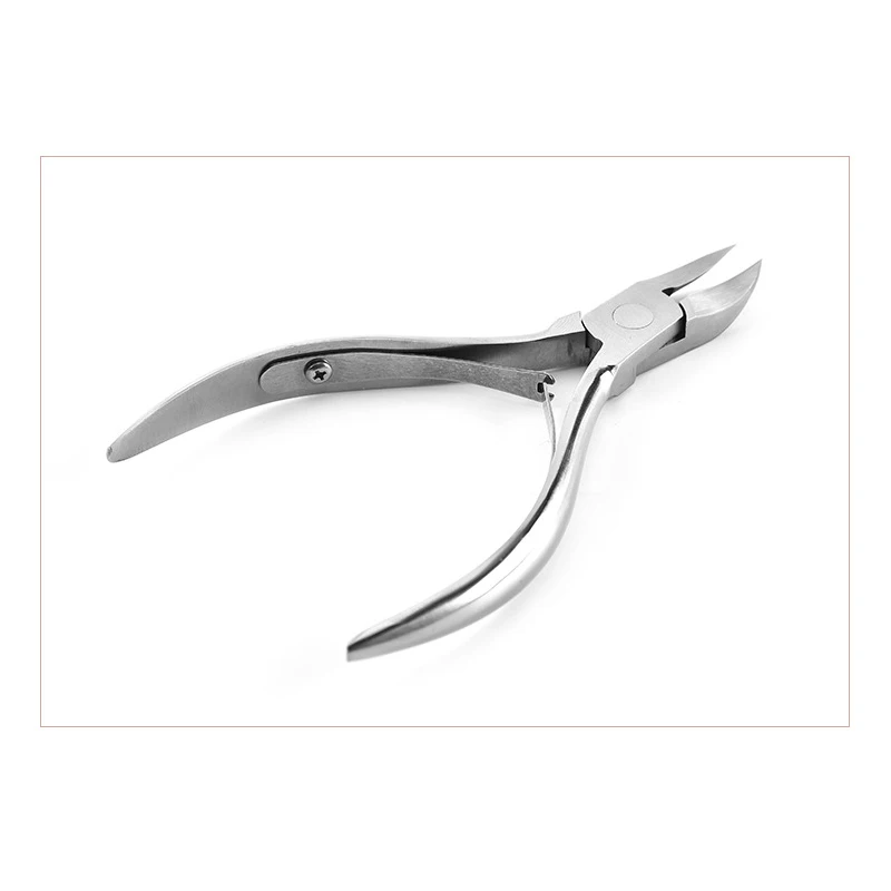 Stainless Steel Thick Toenail Nipper Finger Dead Skin Cuticle Scissor