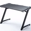 VISKY Wholesale fiber carbon table top gamer computer racing desk with RGB