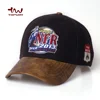 Wholesale 6 Panel Structured Embroidered Wool Baseball Cap With Metal Buckle Back