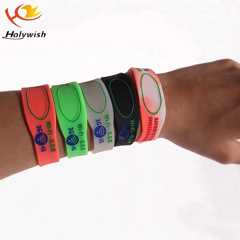 Recycled Custom Eco-friendly Silicone Wristband With Debossed Color ...