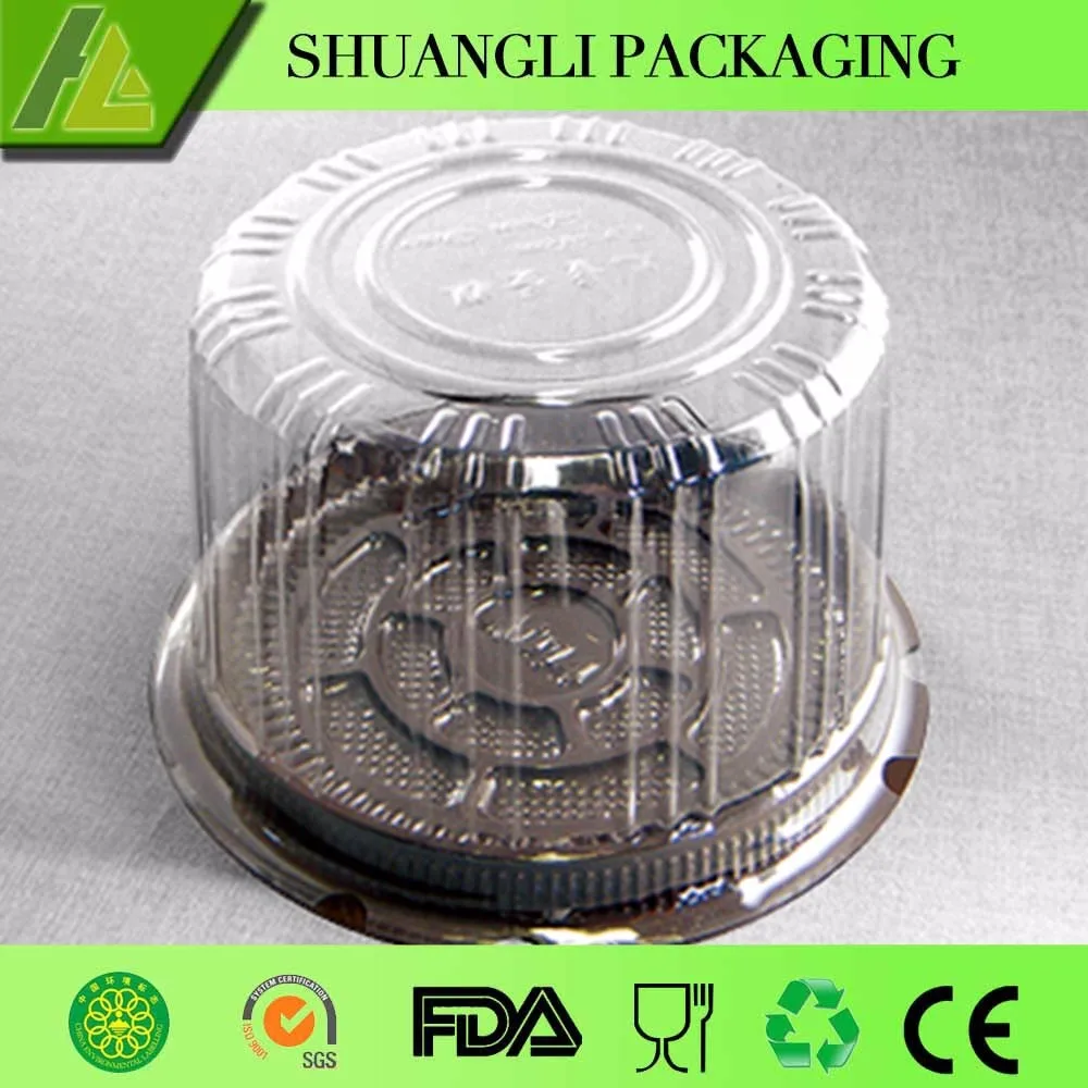 Round Shape 12 Inch Plastic Cake Containers Buy 12 Inch Plastic Cake