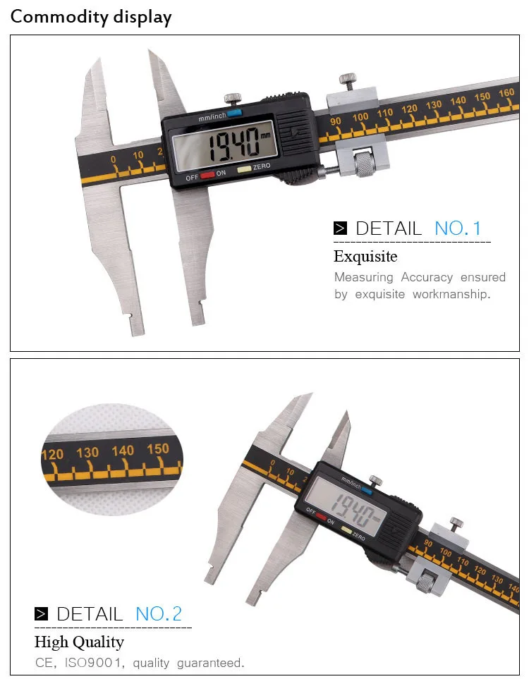 Digital Calipers With Carbide Tipped Measuring Faces Buy Digital