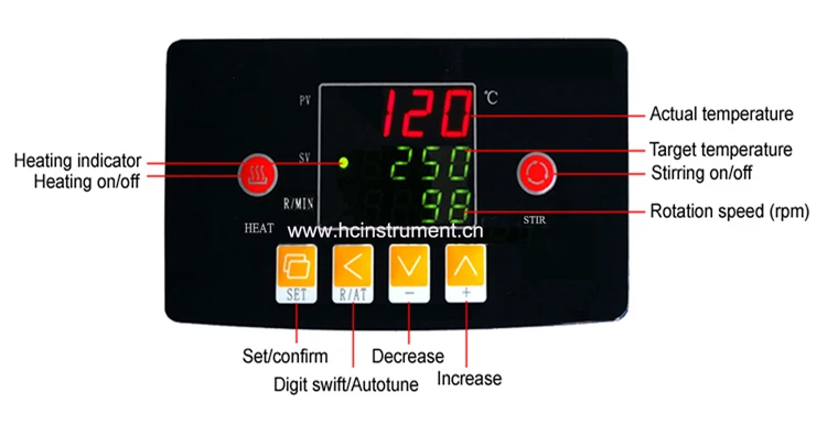 magnetic stirrer with hot plate