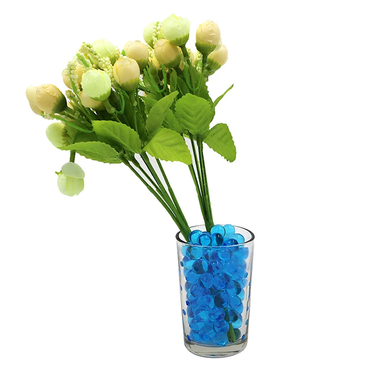 Hot sale Eco-friendly water crystal polymer balls for fresh cut flower arrangements