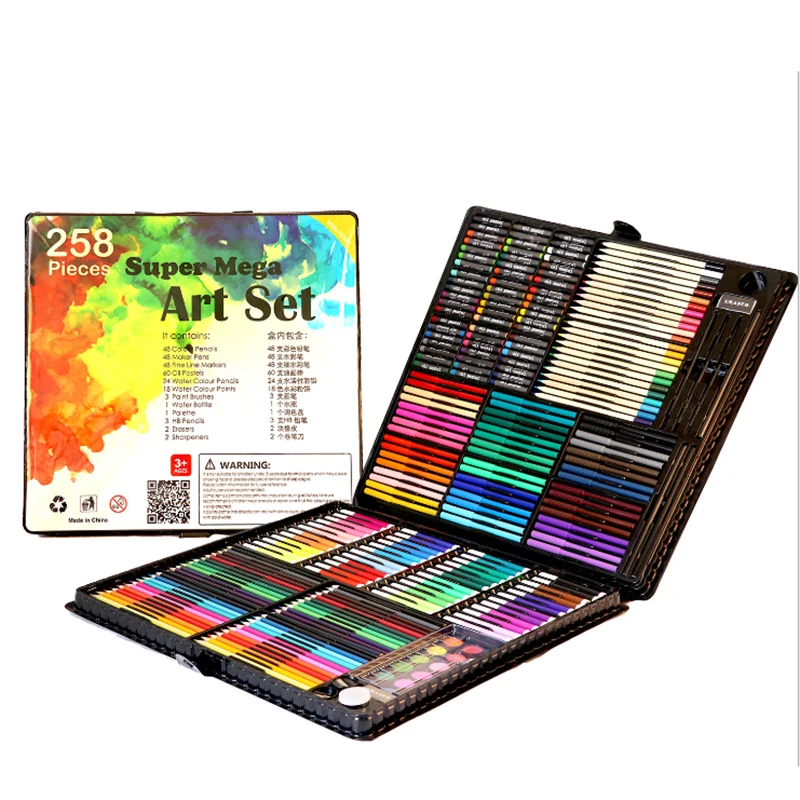 250 Piece Mega Art Set