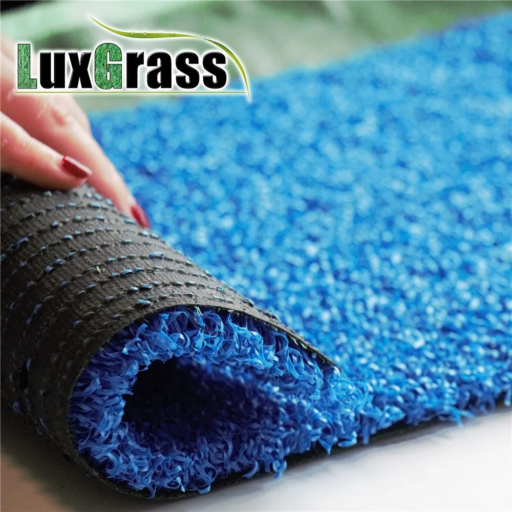 Blue Color Indoor Gym Turf Artificial Grass Mat Grass Floor Mat Buy