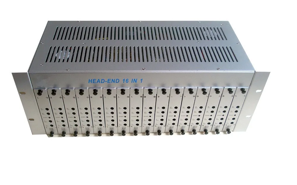 Catv Headend 24 In 1 Av To Rf Modulator With Fixed Channel For Analog