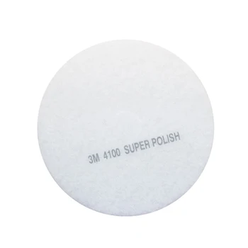 3m white floor buffing pads