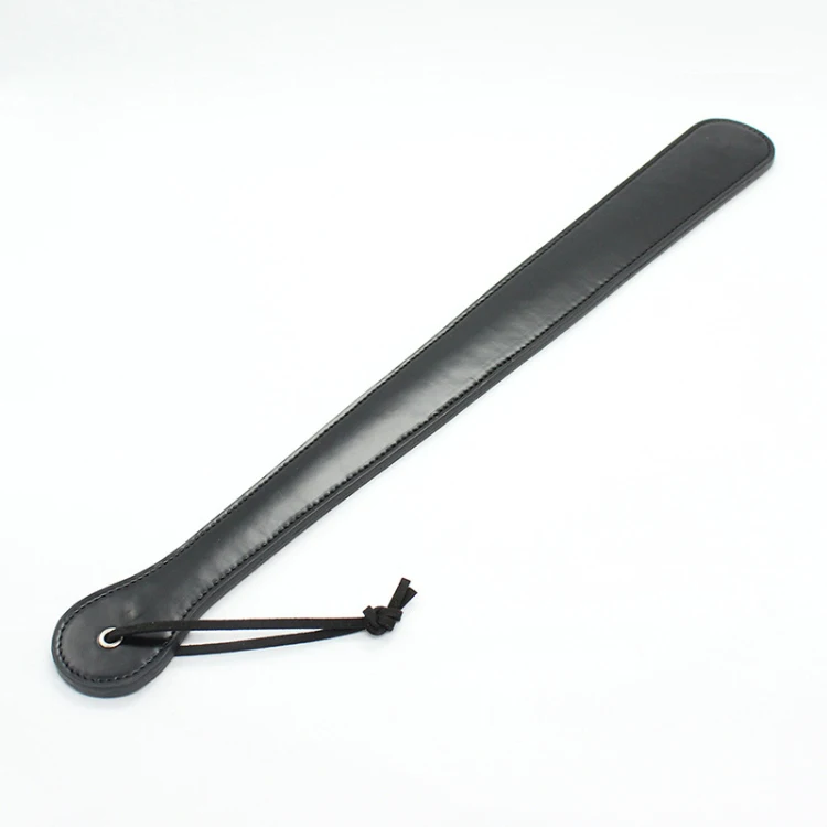 48cm Butt Ass Whip Spanking Paddles Leather Fetish Role Play Kit Slave ...