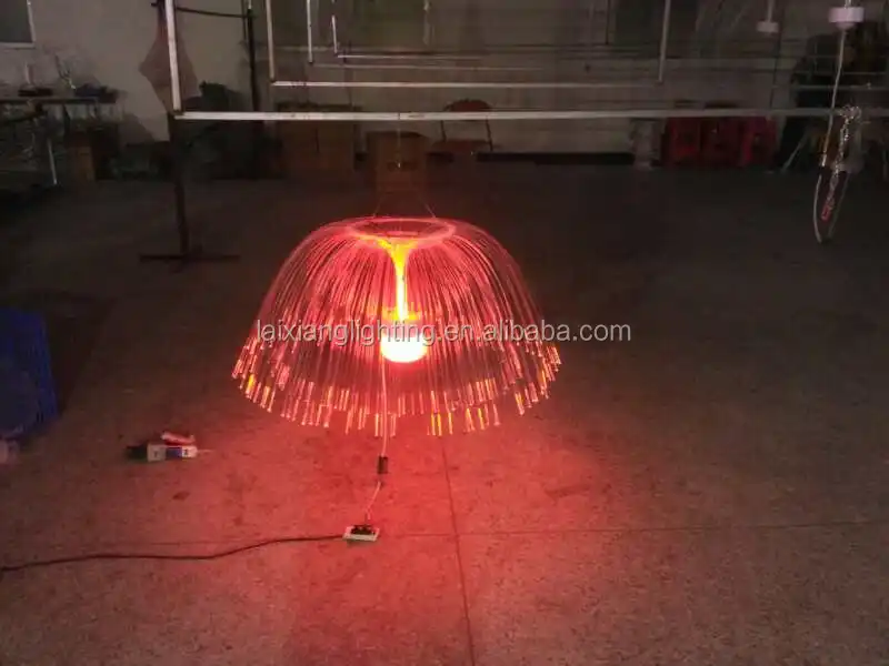 multicolor change diameter 60cm jellyfish like led chandelier