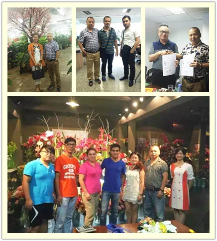 wholesale mini artificial white cherry blossom tree for home decoration