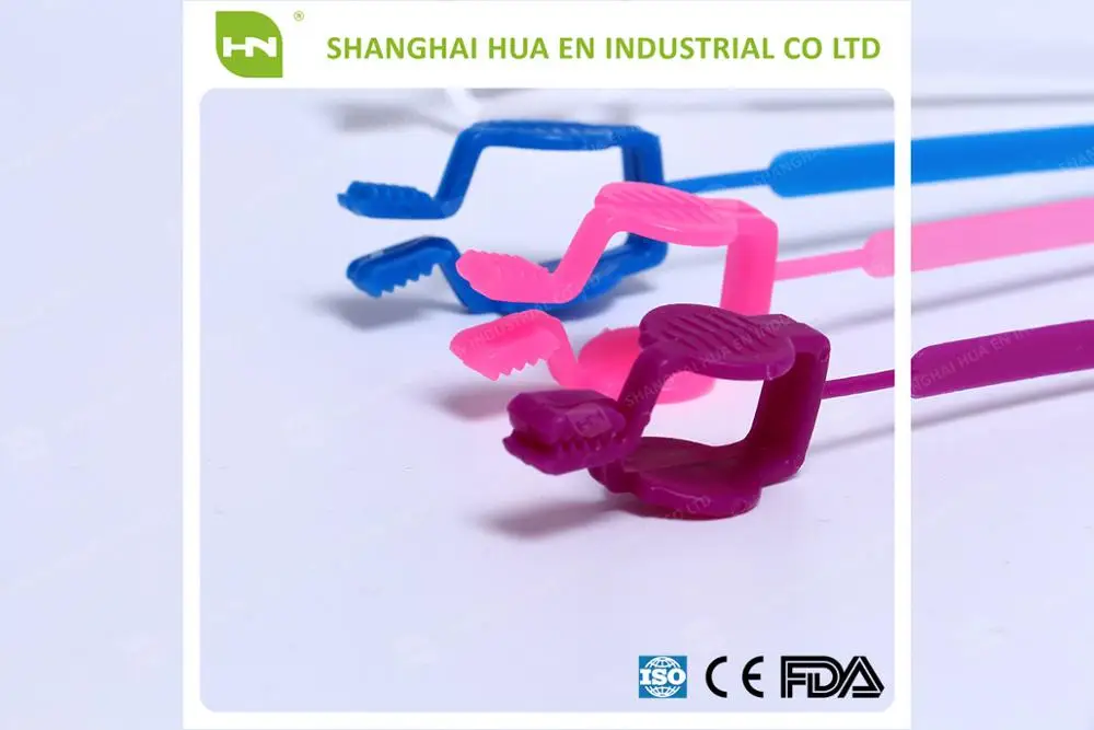 Dental Autoclavable Colorful Silicone Bib Clips 50cm Buy Dental Bib