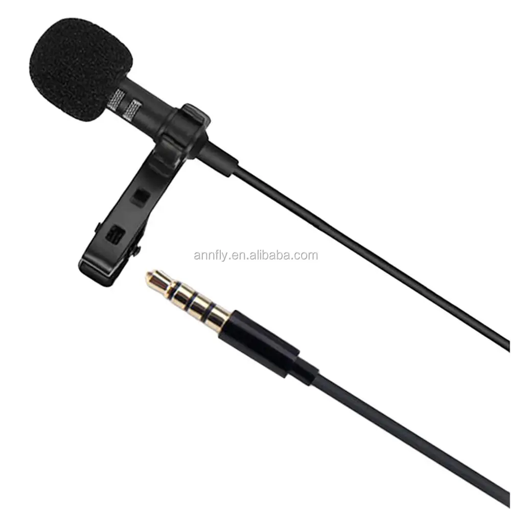 35mm Filaire Clip Sur Mini Revers Mini Micro Casque Pour Téléphone