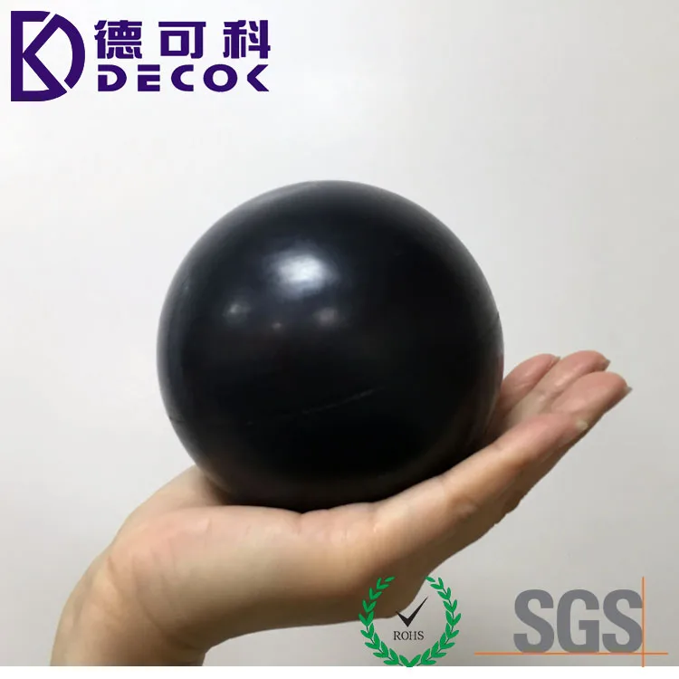 Solid Balls Black Silicone Rubber Ball 