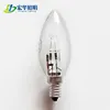 C35 28W C Series clear high lumens long life halogen candle bulb for decoration