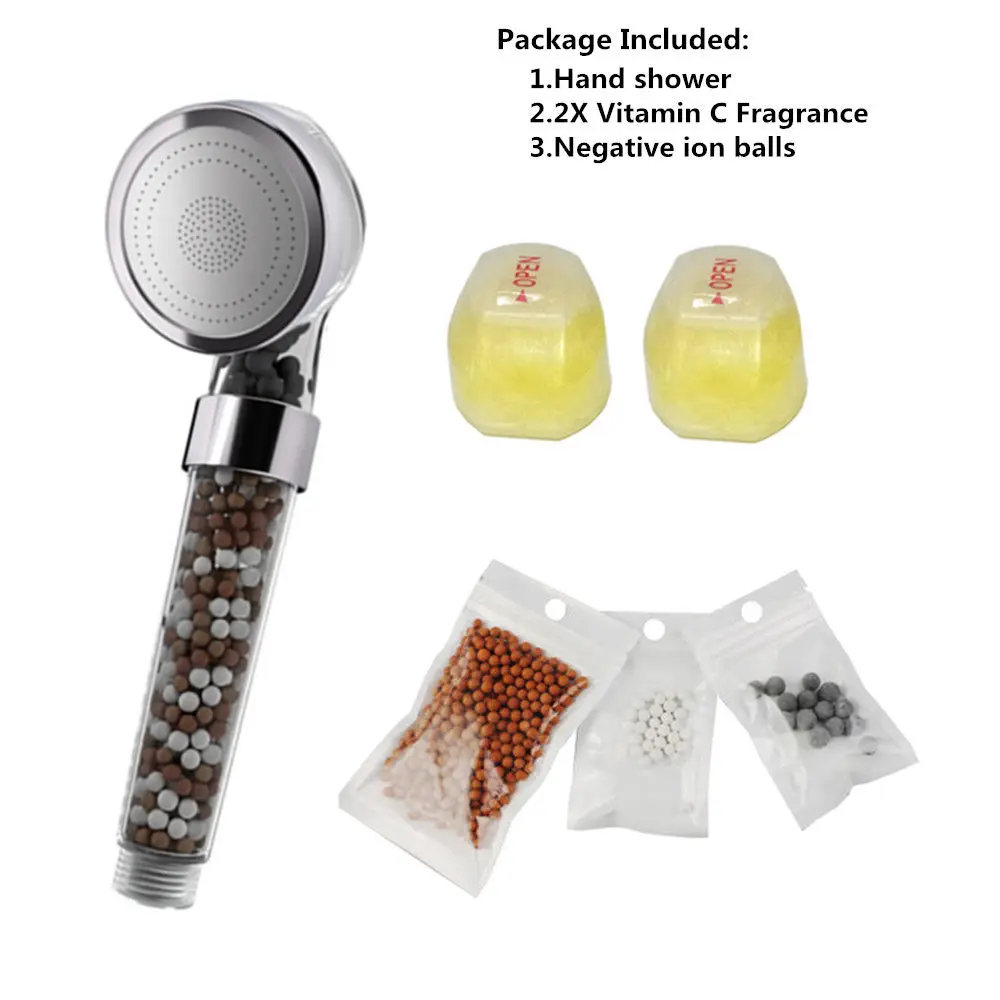 High Quality Vitamin C Shower Head Fluoride Chlorine Shower Filter